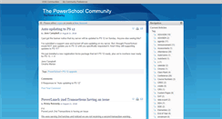Desktop Screenshot of powerschool.communities.esu10.org