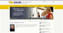 Desktop Screenshot of esu10.org