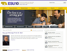 Tablet Screenshot of esu10.org